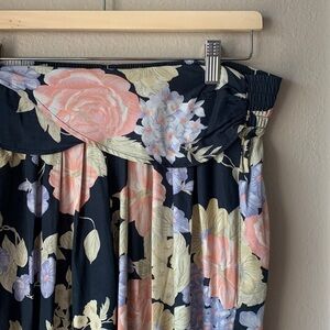Floral High Waisted Pants
